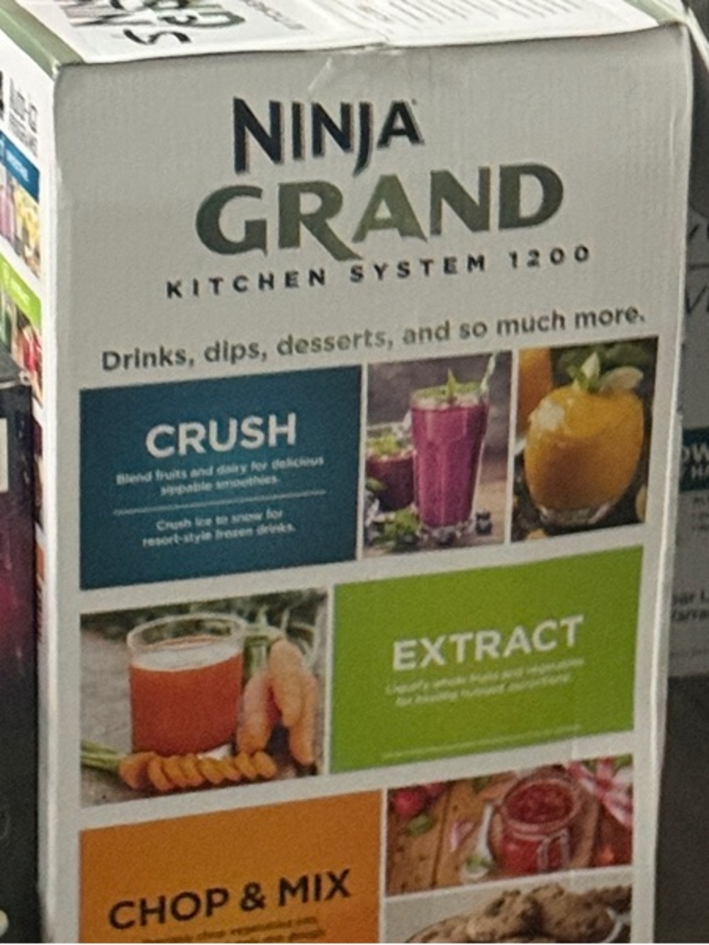 Ninja Grand Kitchen System 1200 — White and Green Accent